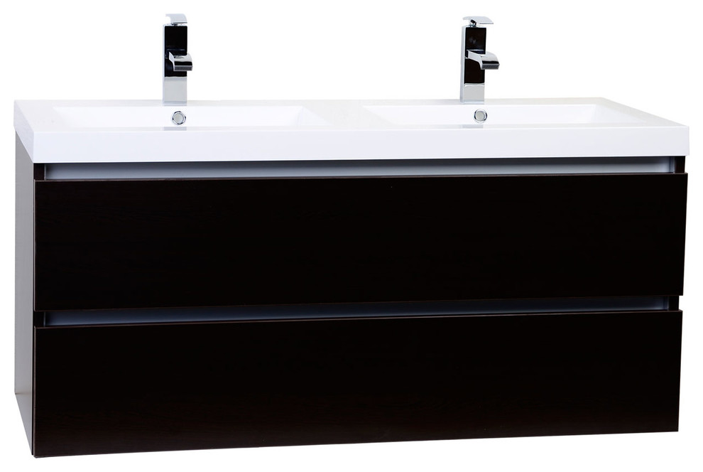 48 Inch Bathroom Vanity Spaces Contemporary with 48 Inch Double Bathroom