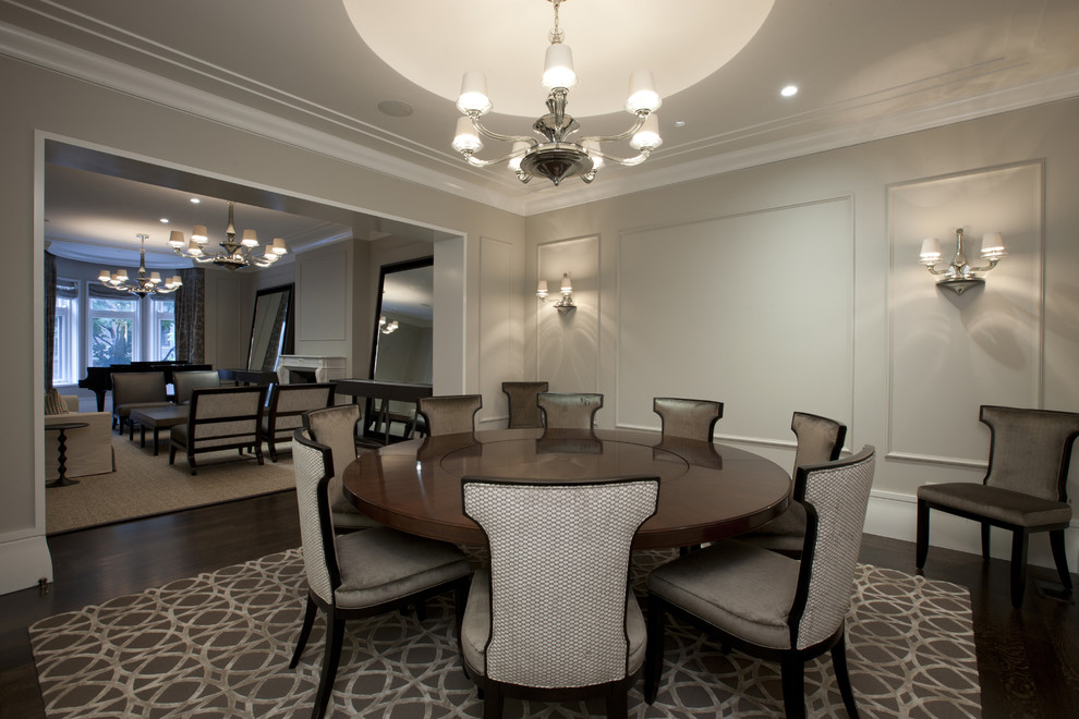 54 Inch Round Table Dining Room Contemporary with Area Rug Chandelier Chandelier