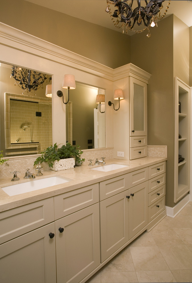 60 Inch Bathroom Vanity Bathroom Traditional with Bathroom Mirror Bathroom Storage1