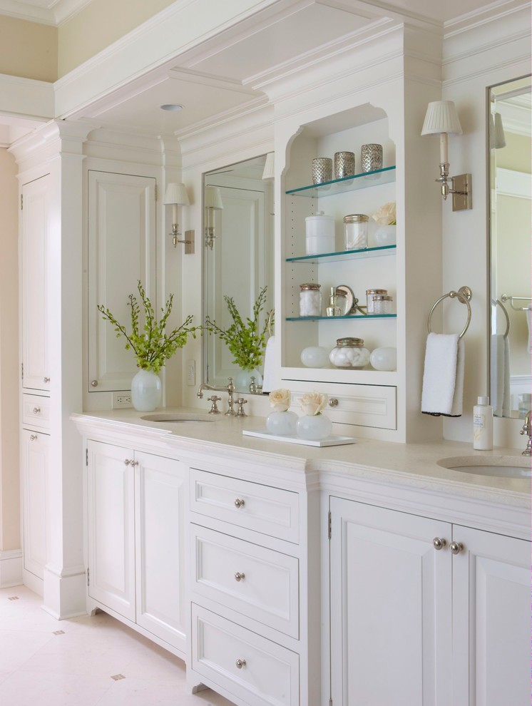 72 Inch Bathroom Vanity Bathroom Traditional with Arches Bathroom Bathroom Storage