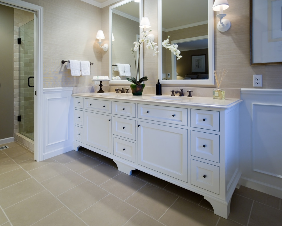 84 Inch Bathroom Vanity Bathroom Traditional with Bathroom Lighting Bathroom Mirror