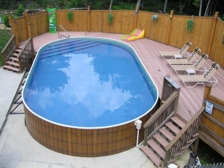 Above Ground Pool Deck Pool Traditional with Above Ground Pools Affordable