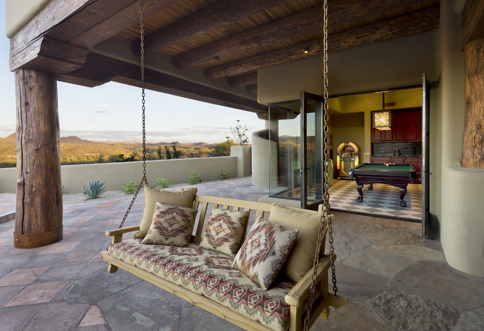 Adult Swing Sets Patio Eclectic with Corner Window Covered Patio