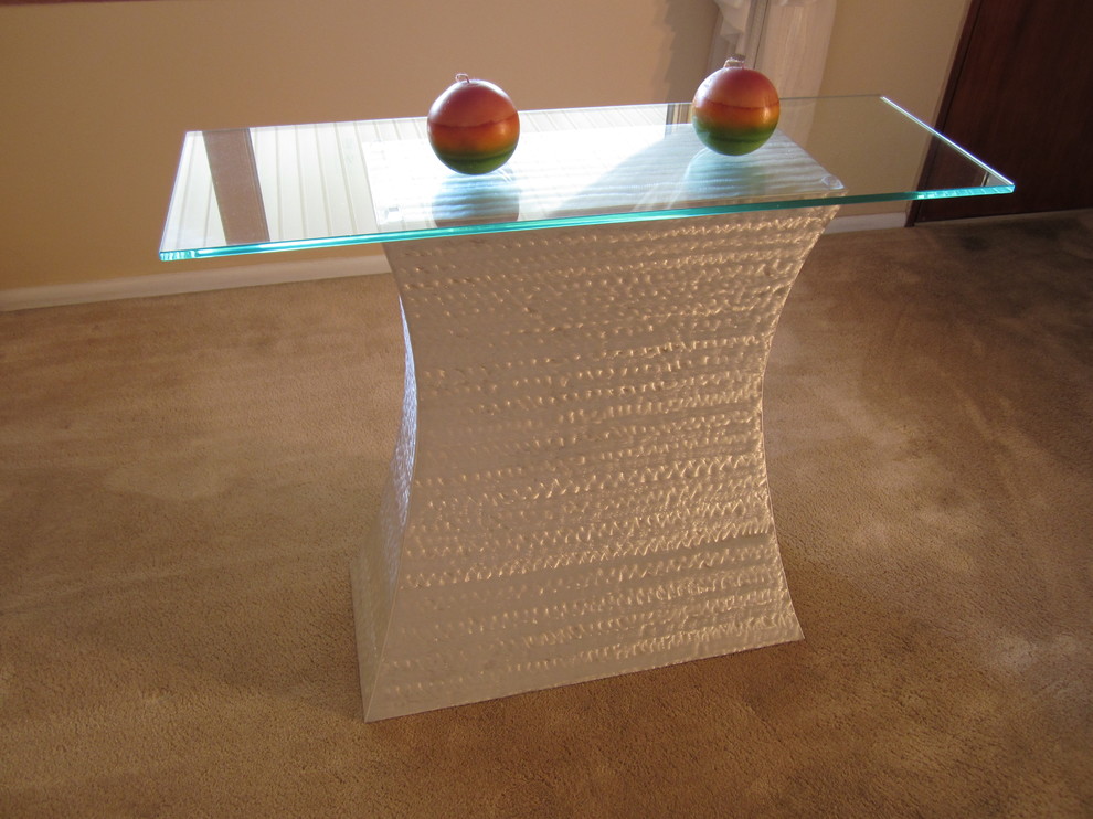 Aluminum Coffee Table Spaces Modern with Accent Tables Aluminum Coffee