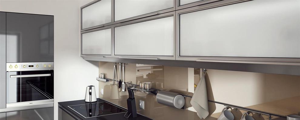 Aluminum Kitchen Cabinets Kitchen Modern with Aluminum Frame Cabinets Aluminum1