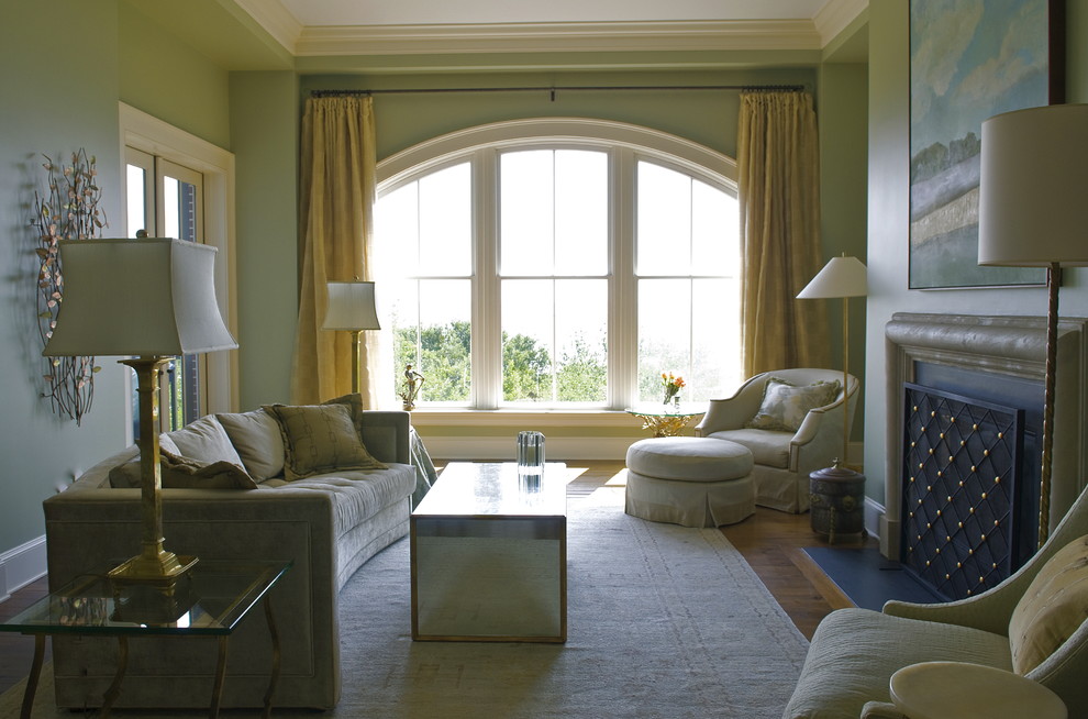 Arch Window Treatments Living Room Eclectic with Glamorous Luxe Uv Resistant