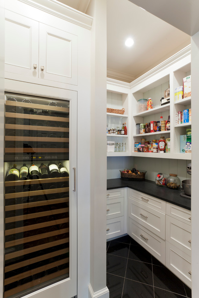 Architects Charlotte Nc Kitchen Traditional with Beadboard Black Countertop Open
