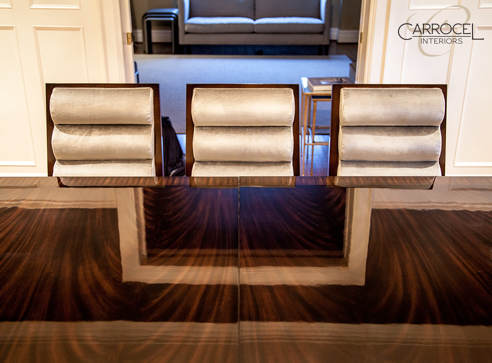 Art Deco Dining Chairs Dining Room Modern with Carrocel Contemporary Custom Made