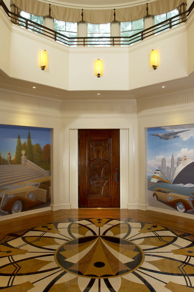 Art Deco Wall Art Entry Traditional with None 