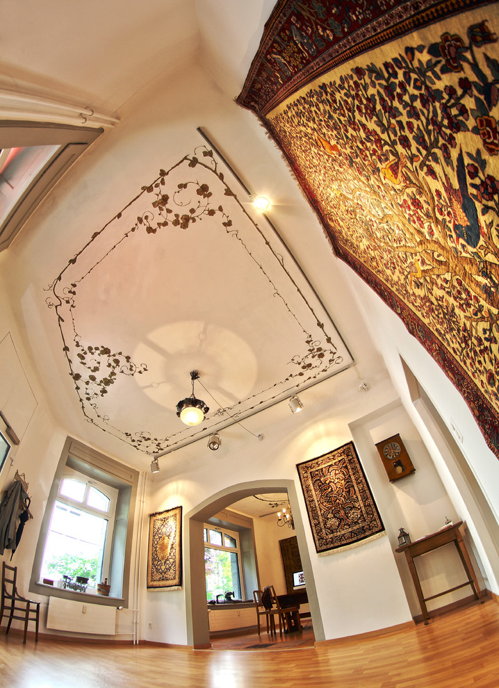 Art Nouveau Furniture Spaces Traditional with None 