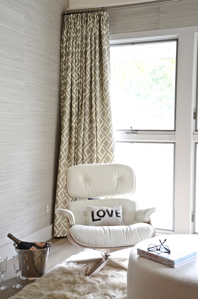 Artichoke Light Fixture Bedroom Contemporary with Accent Pillows Artichoke Light