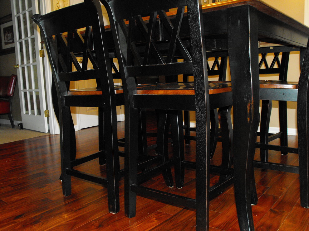 Asian Walnut Hardwood Kitchen Traditional with Asian Walnut Hardwood Floor
