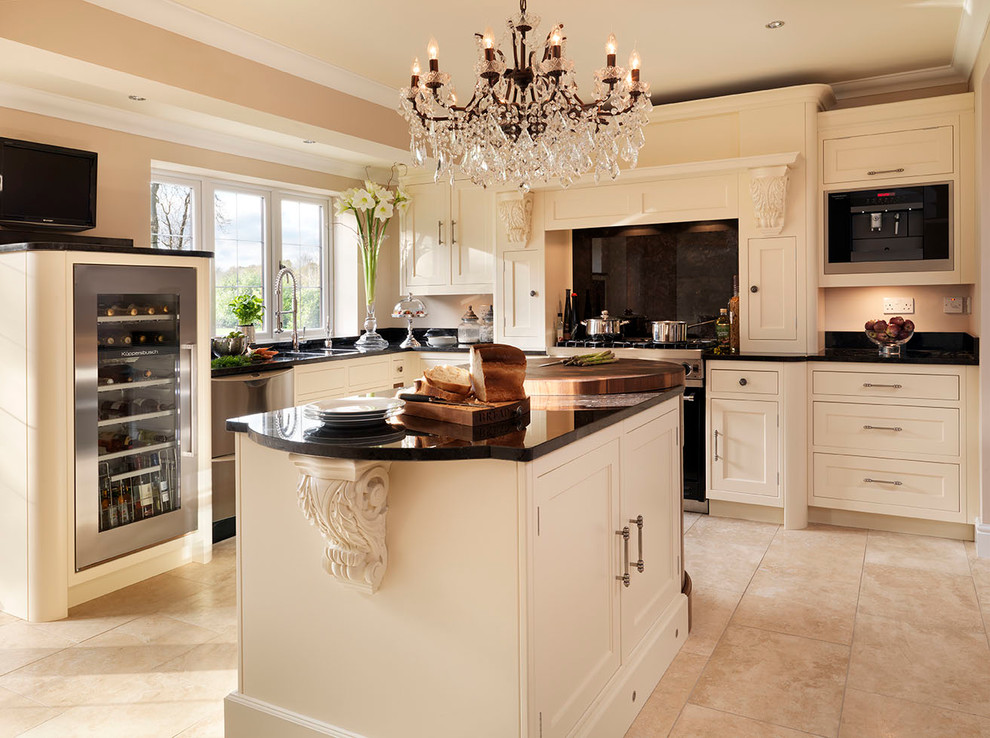 Autumn Brown Granite Spaces Traditional with Autumn Brown Granite Contemporary