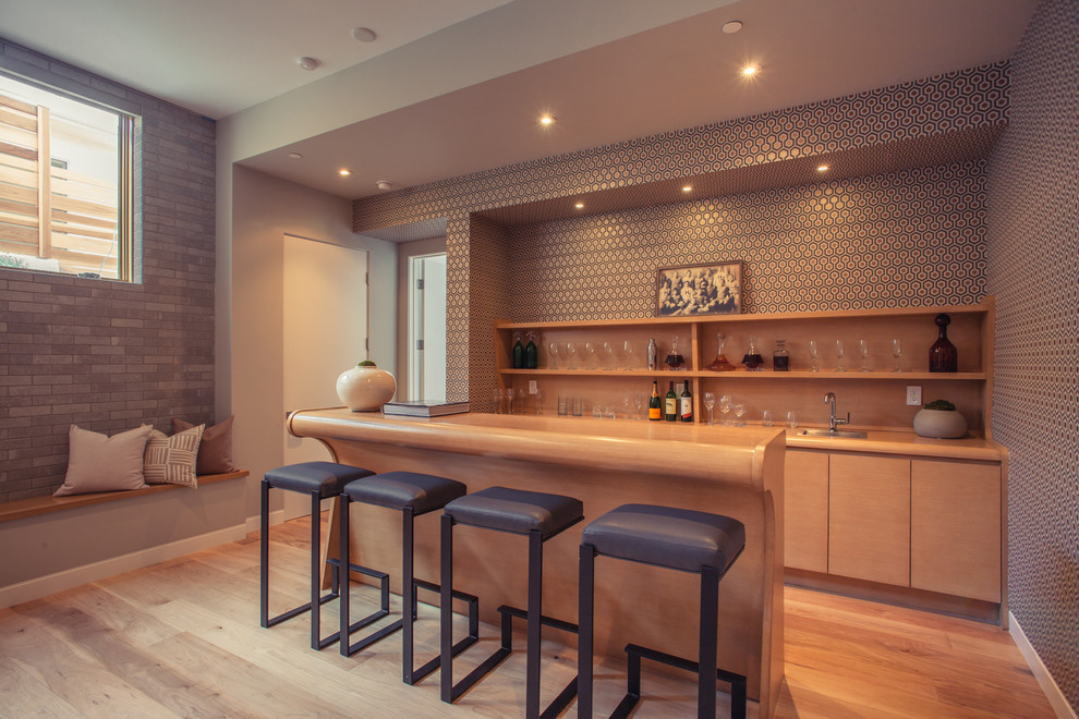 Backless Bar Stools Home Bar Contemporary with Backless Bar Stools Built