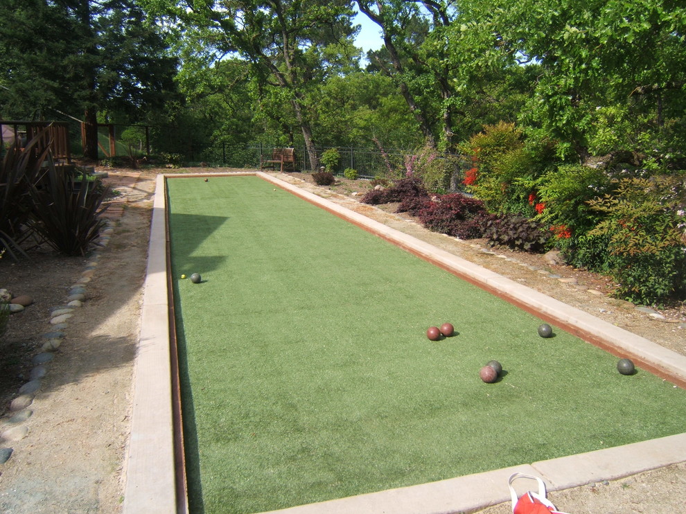 Backyard Landscape Design Landscape Traditional with Artificial Grass Artificial Turf