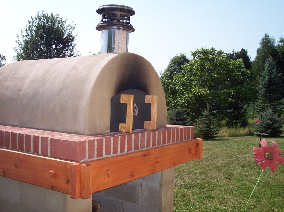 Backyard Pizza Ovens Spaces with Brick Wood Ovens Brickwood