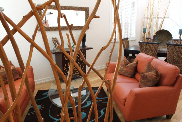 Bamboo Room Divider Living Room Contemporary with Abaca Abaca Woven Dining