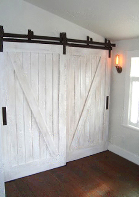 Barn Door Closet Closet with None 