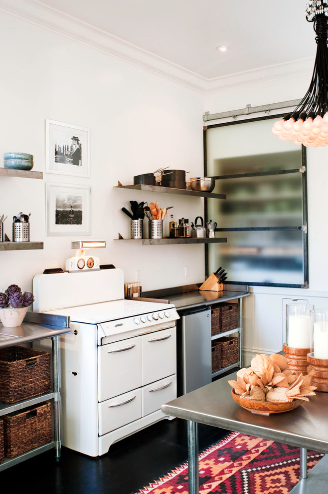 Barn Door Hardware Kitchen Eclectic with Area Rug Basket Storage