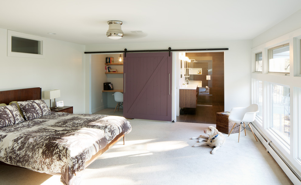Barn Door Ideas Bedroom Midcentury with 1950s 1960s Barn Door