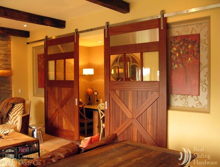Barn Door Installation Home Theater Eclectic with Barn Barn Door Hardware
