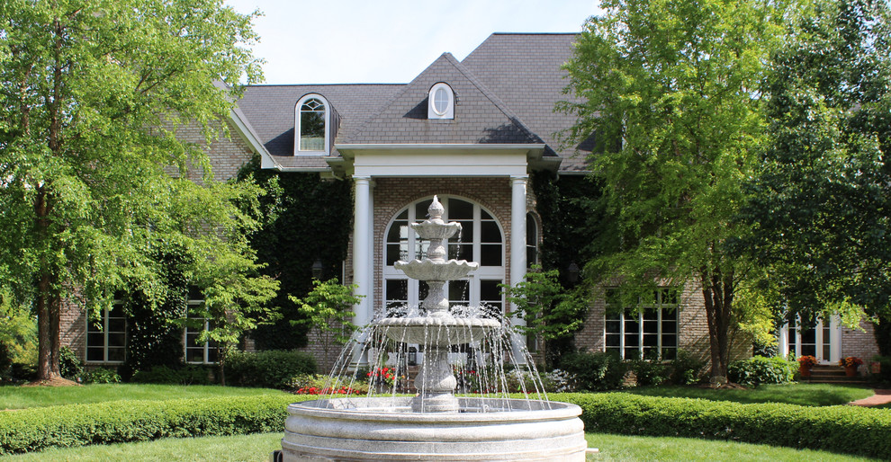 Barn Doors for House Exterior Traditional with Architectural Elements Custom Made Fountain