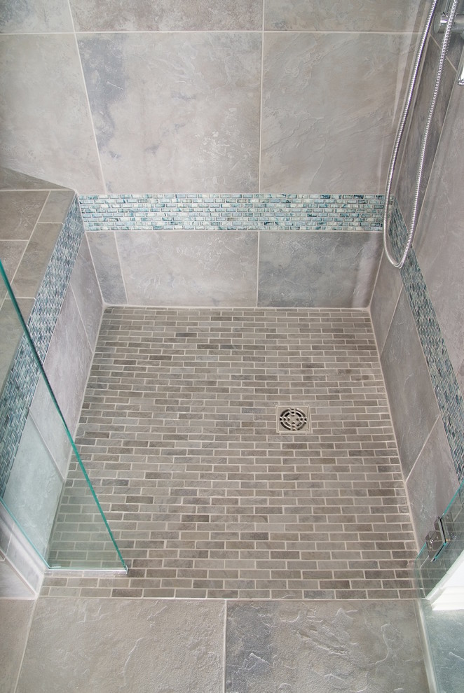 Barrier Free Showers Bathroom Traditional with None 