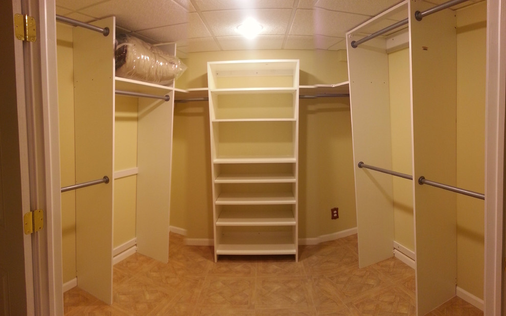 Basement Remodeling Pictures Closet Traditional with Basement Cabinet Cabinetry Carpenter