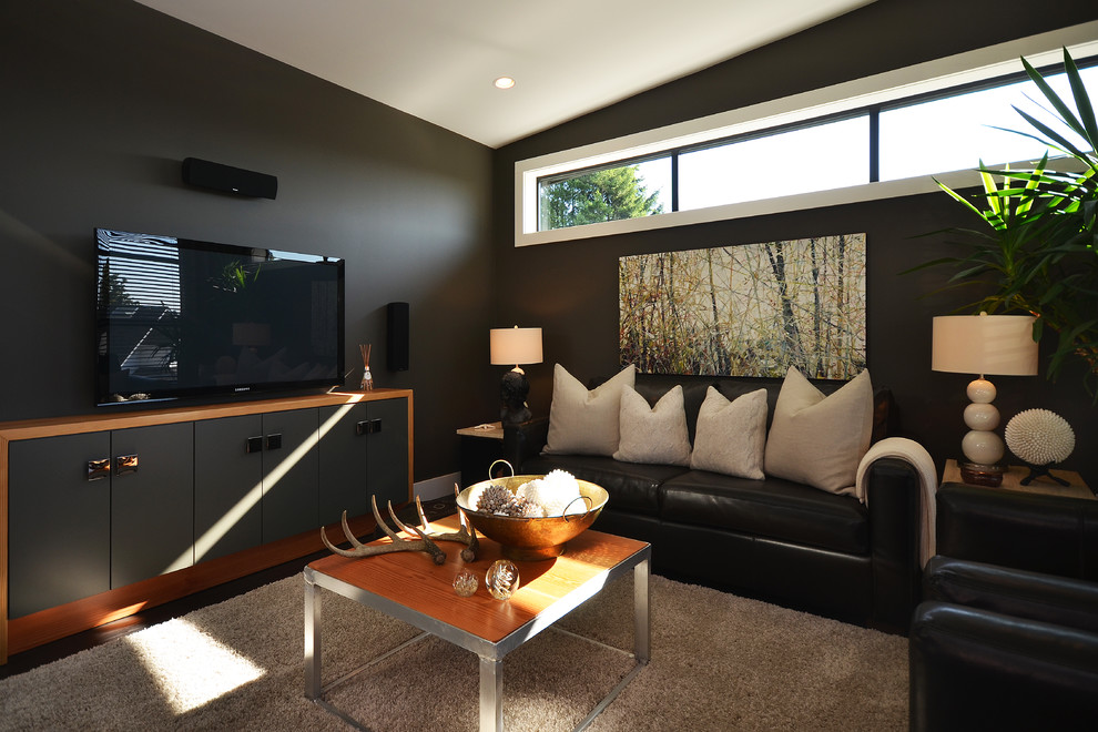 Basement Window Ideas Family Room Modern with Ceiling Lighting Clerestory Dark