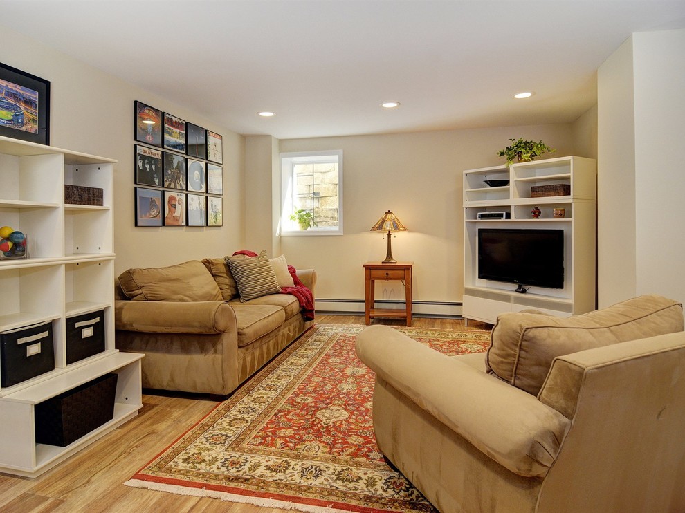 Basement Window Wells Basement Transitional with Basement Family Room Basement