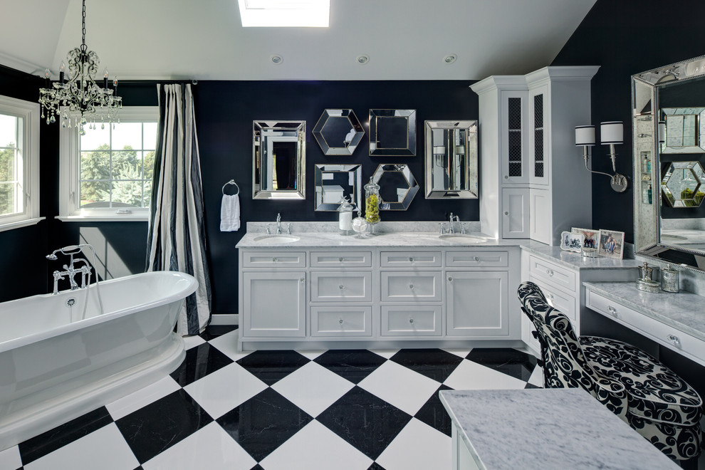 Bath Remodeling Ideas Bathroom Traditional with Antique Mirrors Bath Cabinets