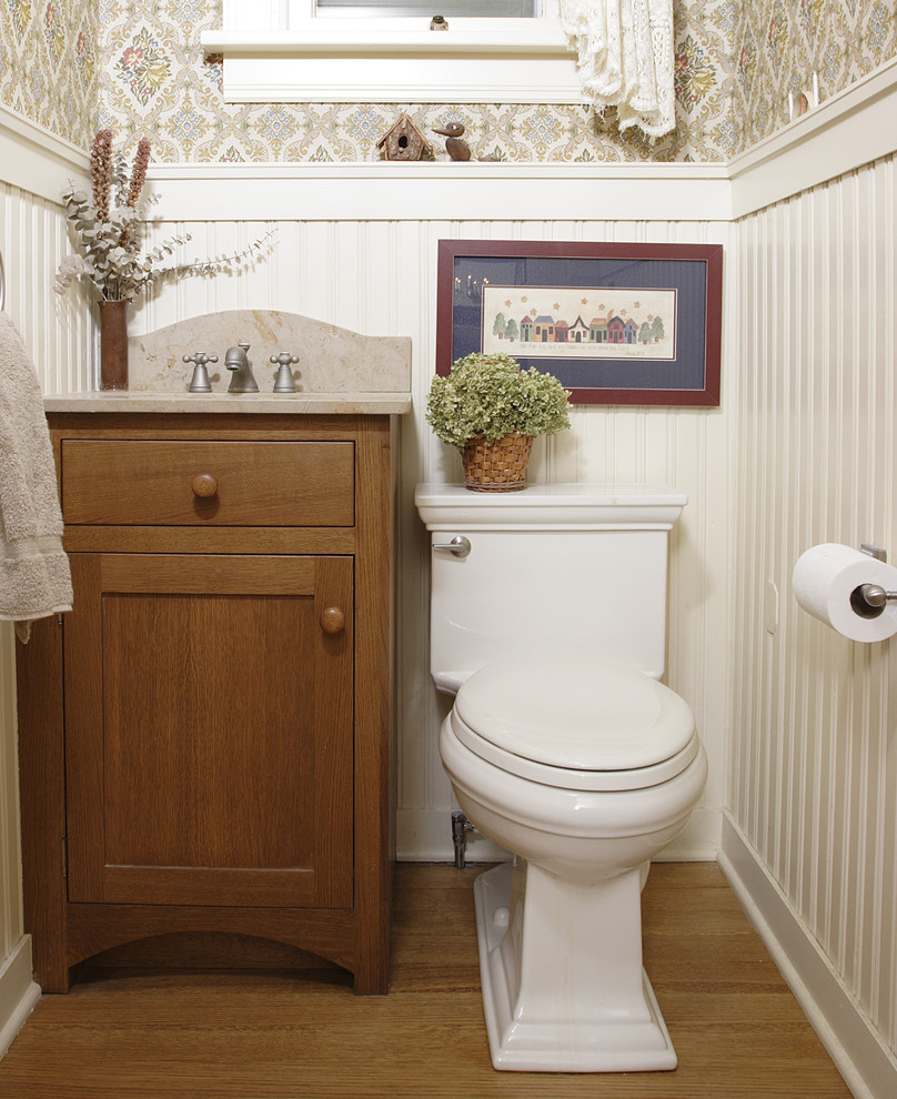 Bath Remodeling Ideas Powder Room Traditional with None 