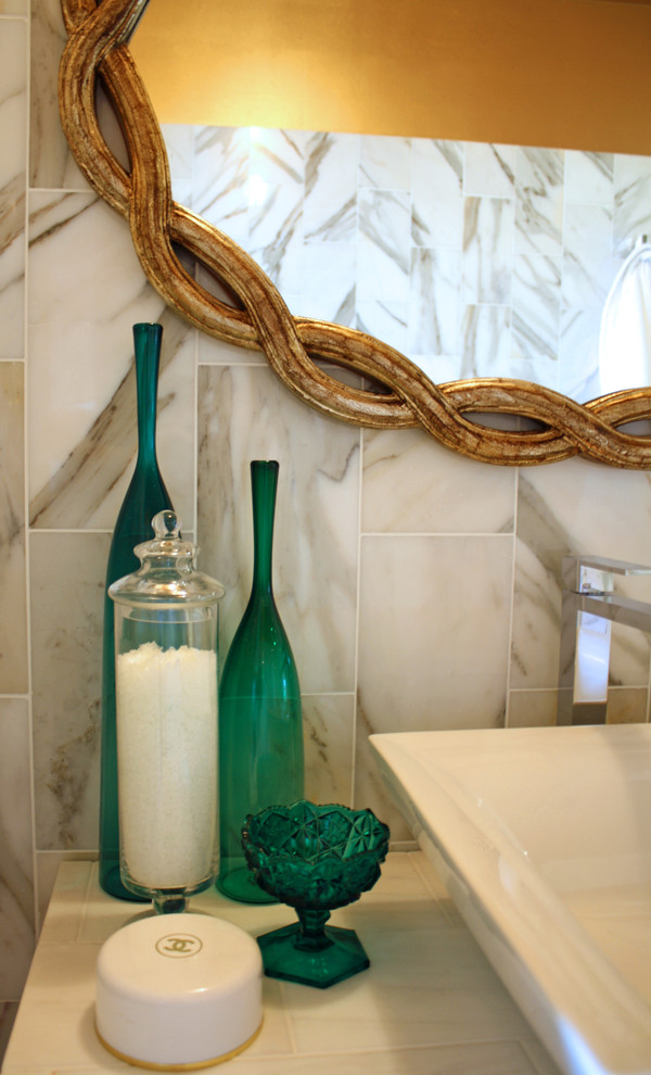 Bathroom Countertop Ideas Bedroom Eclectic with Apothecary Jars Architectural Bathroom