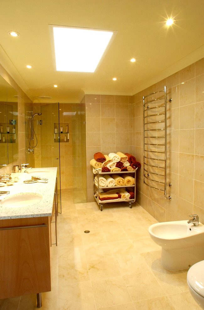 Bathroom Designs with Walk in Shower Bathroom Traditional with Bathroom Storage Bidet Contemporary
