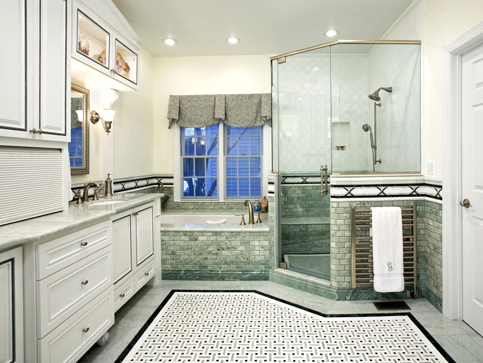 Bathroom Remodel Prices Bathroom Traditional with Accent Tiles Ceiling Lighting
