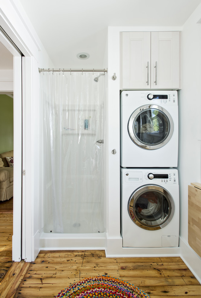 Bathroom Remodels Ideas Laundry Room Traditional with Alcove Doorway Dryer Efficiency