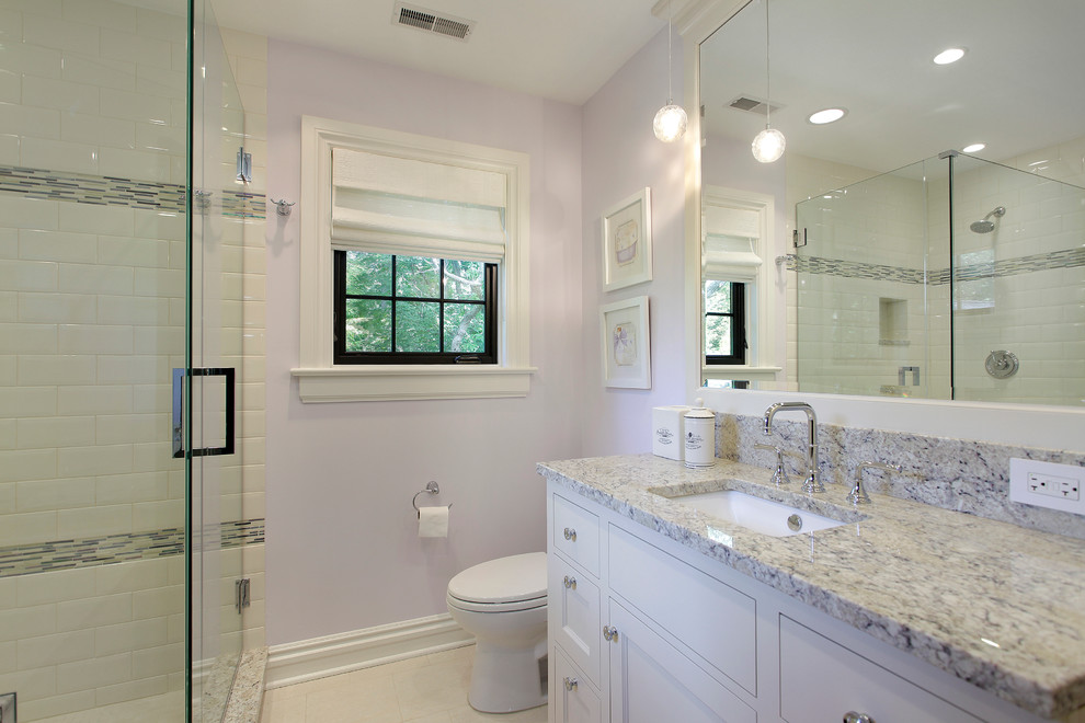 Bathroom Sink Designs Bathroom Contemporary with Baseboards Lavender Walls Pendant