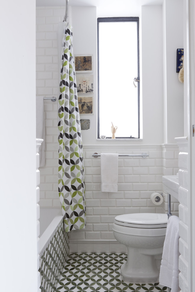 Bathroom Tile Designs for Small Bathrooms Bathroom Contemporary with Casement Window Console Sink