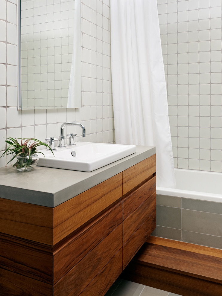 Bathroom Vanities and Sinks Bathroom Contemporary with Bathroom Mirror Bathroom Tile
