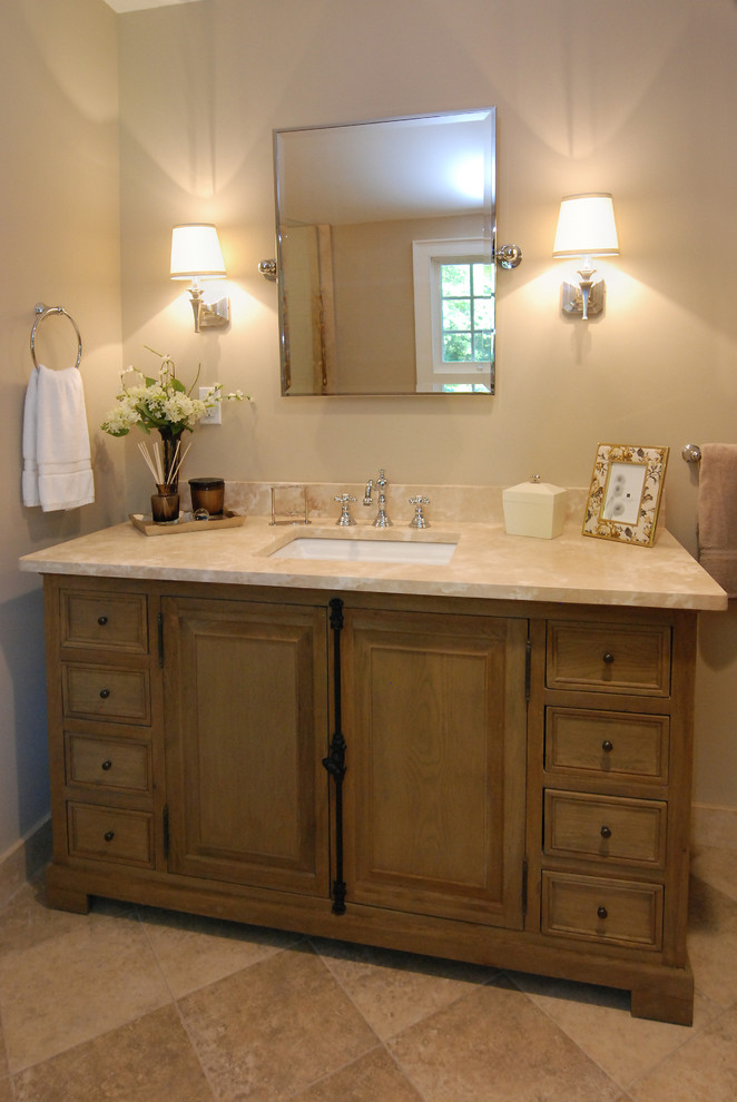 Bathroom Vanities and Sinks Spaces Contemporary with Bath Accessories Bathroom Lighting