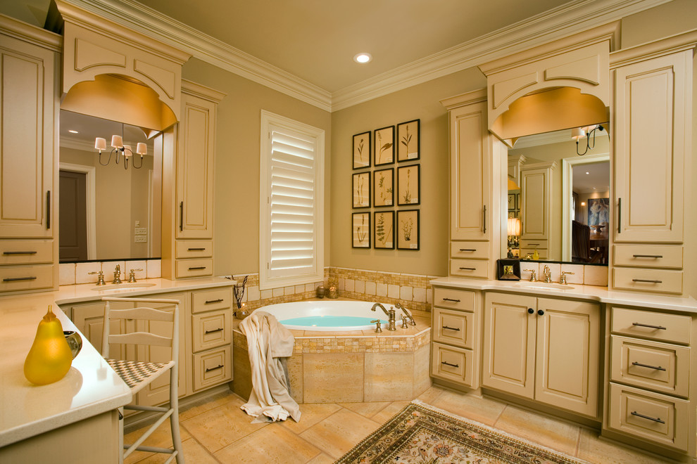 Bathroom Vanities with Makeup Vanity Bathroom Traditional with Art Collage Bathroom Mirror