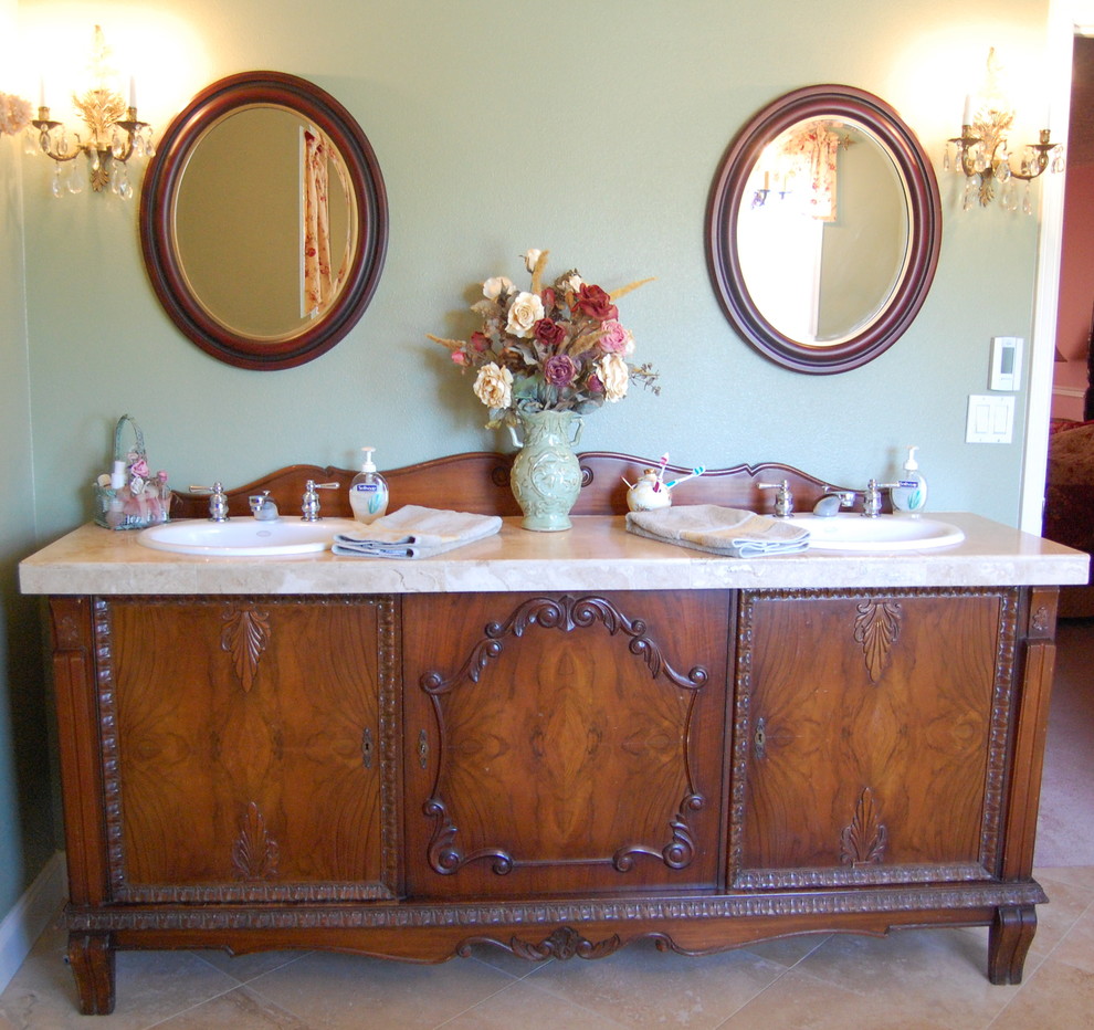Bathroom Vanity Top Ideas Bathroom Traditional with Antiques Bathroom Mirrors Bathroom