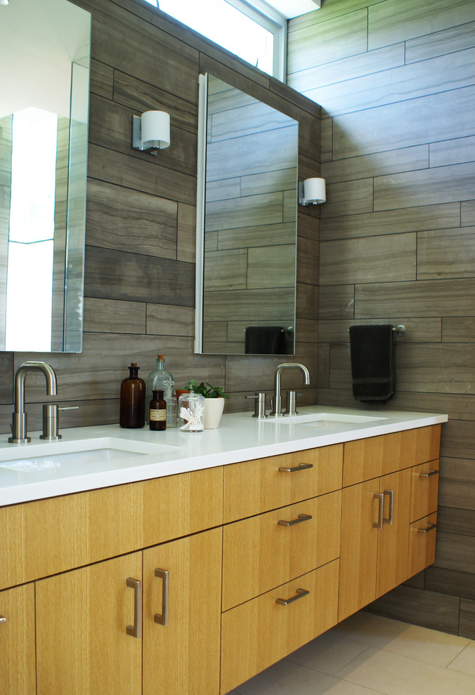 Bathroom Wall Tiles Bathroom Modern with Bathroom Cabinets Limestone Tile
