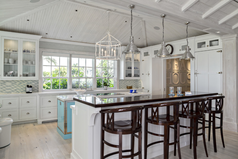 Beach House Lighting Fixtures Kitchen Beach with Beadboard Coastal Cup Pulls