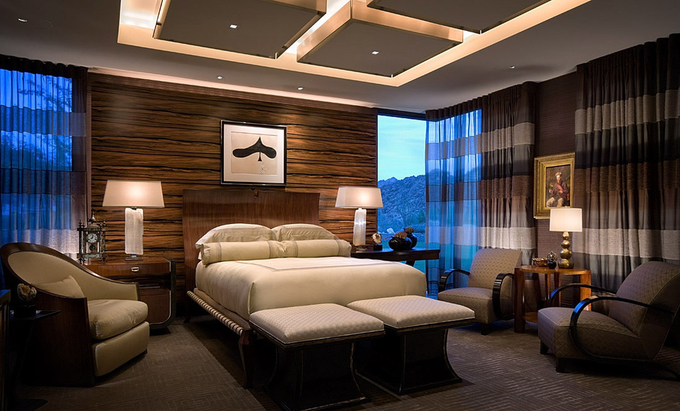 Bedroom Ceiling Light Bedroom Contemporary with Accent Ceiling Anaheim Armchairs