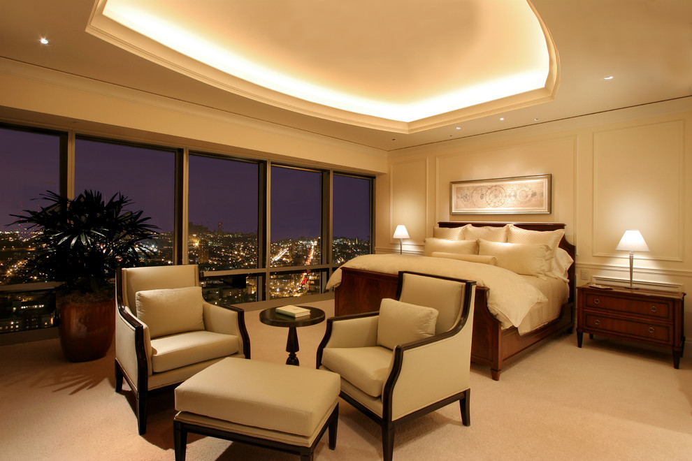 Bedroom Furniture Designs Bedroom Contemporary with Bedside Table Ceiling Lighting