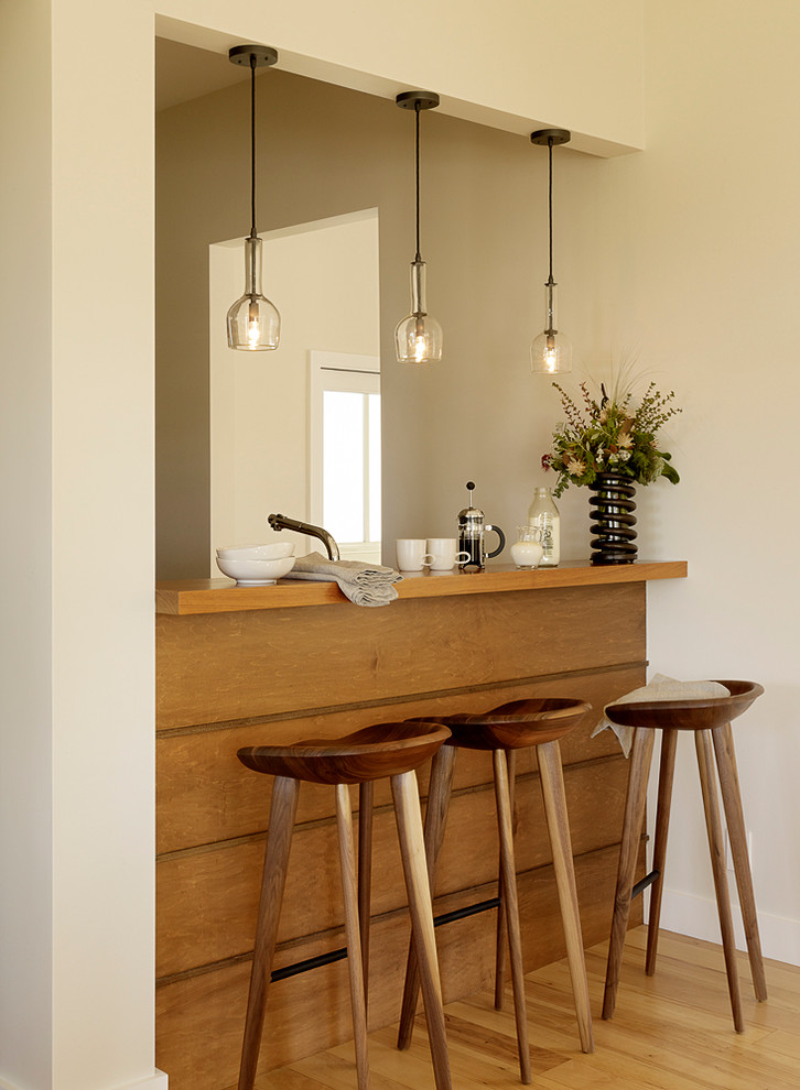 Bell Jar Lighting Kitchen Contemporary with Bar Area Breakfast Bar