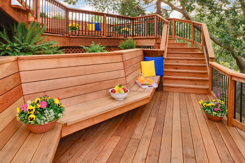 Bench with Backrest Porch Contemporary with Built in Bench Bushes Curved