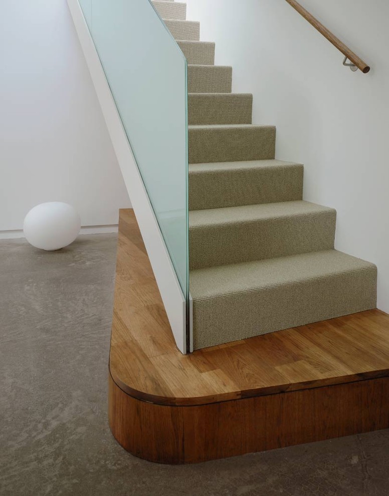 Berber Carpet Pictures Staircase Modern with Carpet Staircase Concrete Flooring