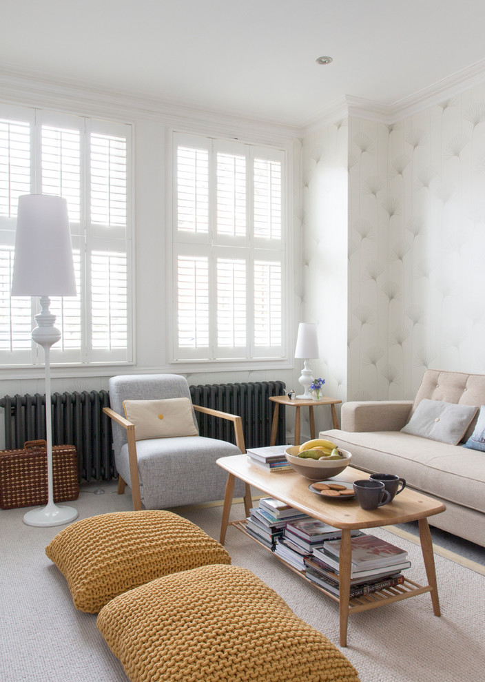 Best Plantation Shutters Living Room Contemporary with Beige Couch Convex Mirrors